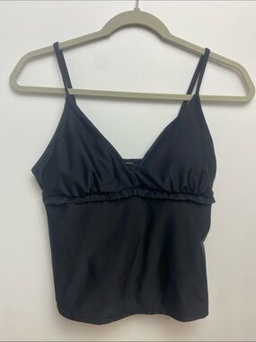 Old Navy Black bathing suit Top with V-Neck